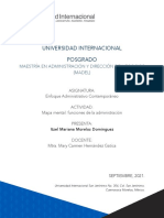 Mapa Mental-Funciones de La Administración