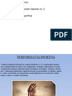 Performanta Sportiva Proiect