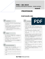 PROFESSOR SALVADOR PORTUGUES FGV