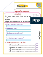 1° Grado Practica Pequeño Texto 5