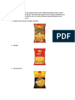 Product & Price MKT201 Chanachur Final Project