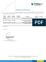 Certificadode Cotizaciones