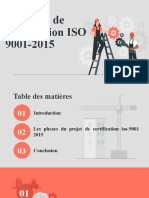 Projet de Certification ISO-9001 2015