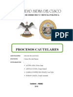 Procesos Cautelares