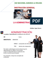 Tema 3. A. Administración Cientifica, Teorias y Evolución