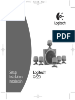 User Manual Logitech x620