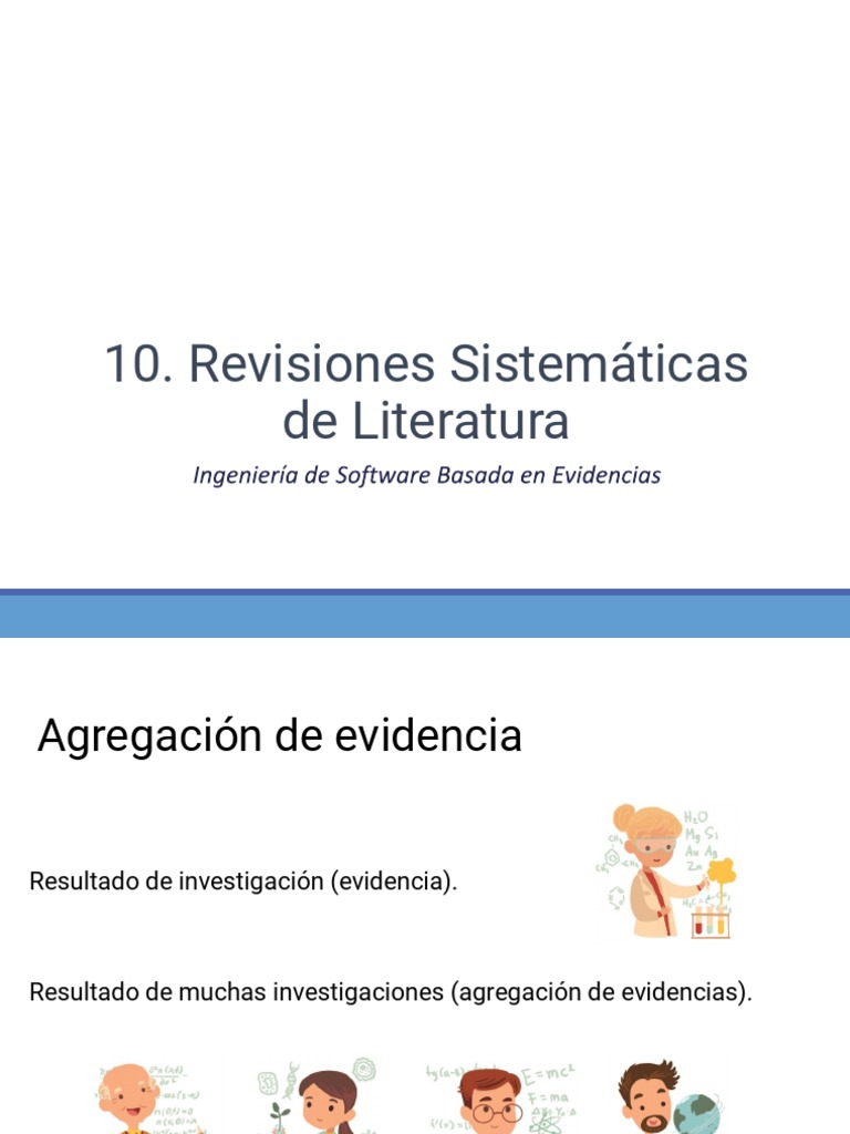 Revisión Sistemática en Ing. Software | PDF | Software | Ingeniería de ...