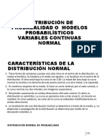 Modelos Probabilísticos Variables Continuas