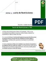 Tema 1. Teoria de Restricciones