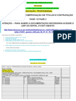 Convocacaopresencial Titulos Contratação Ed Profissional Edital 51 2021 01082022 1400 Setor Centro