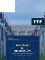 Proyecto de Resolucion Guia