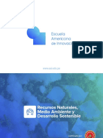 Brochure Recursos Naturales - Medio Ambiente y Desarrollo Sostenible