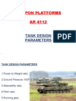CH 1 Tank Design Parameters