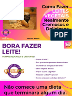 E-Book Como Fazer Leites Vegetais Realmente Cremosos e Delicios v3-1