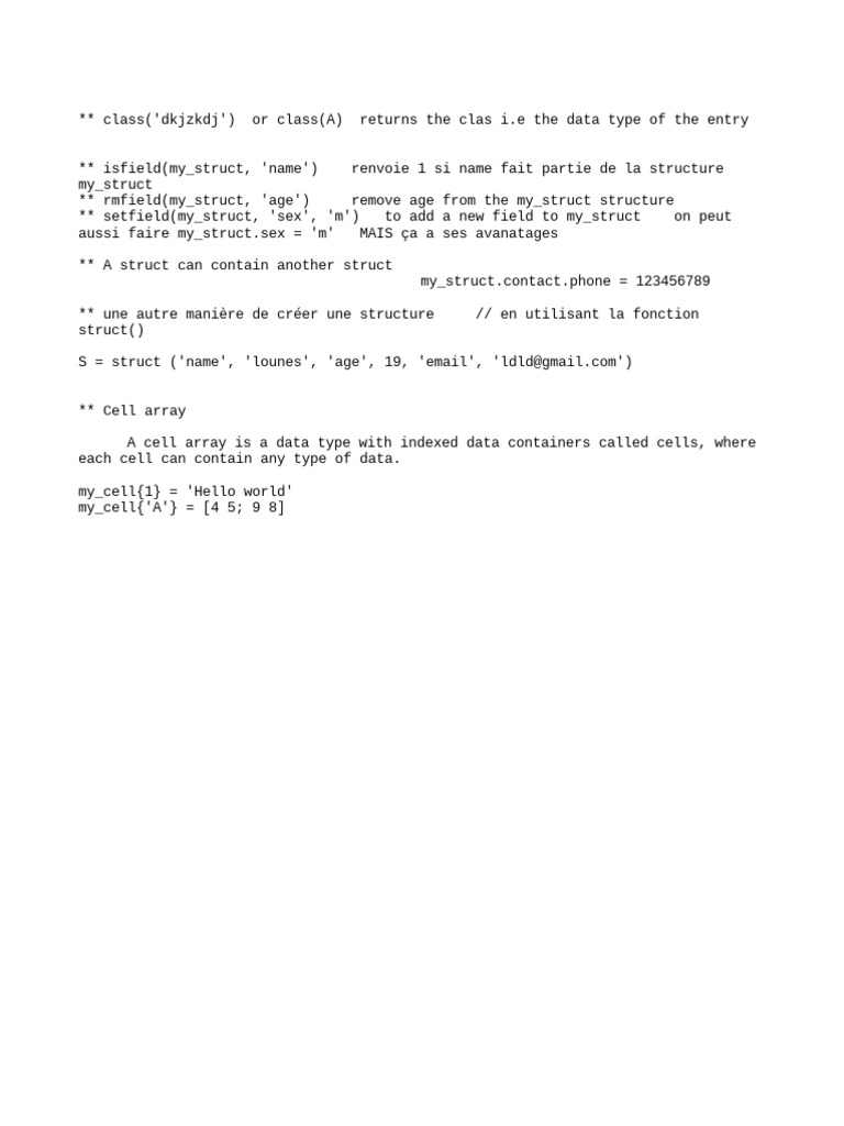 Data Types | PDF | Computers