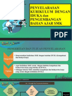 Penyelarasan Dan Bahan Ajar