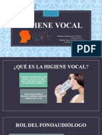 Higiene Vocal