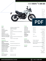 Ficha Kawasaki Versys 300 X Abs City Version 2020 Navarro