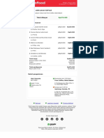 Makasih Udah Pesan Gofood: Rincian Pesanan
