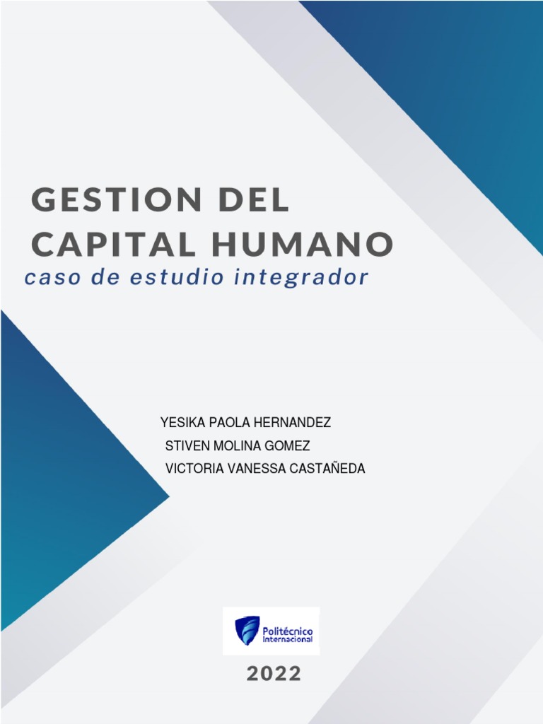 Gestion Del Capital Humano Pdf