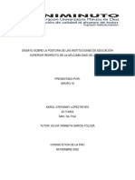 ENSAYO SOBRE LA POSTURA DE LA APLICABILIDAD DE LAS IES 4