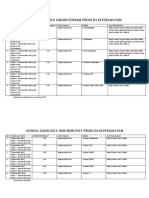 Jadwal Praktek Laboratorium Dan Ujian Osce Dan Non Osce Ganjil 2022