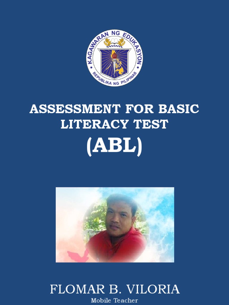 Assessment for Basic Literacy Overview | PDF | Test (Assessment ...
