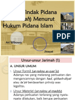 Konsep Tindak Pidana (Al-Jarimah) Dalam Hukum Pidana Islam - 1