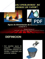 Curso Operacion de Generadores de Vapor. (Agua de Alimentacion-Parte 3)