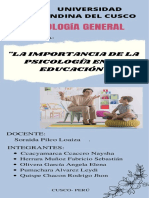 Infografía Psicología