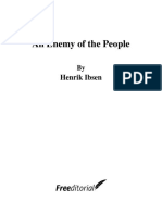 An Enemy of The People, by Henrik Ibsen