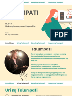 Talumpati (Fil 1 - D)