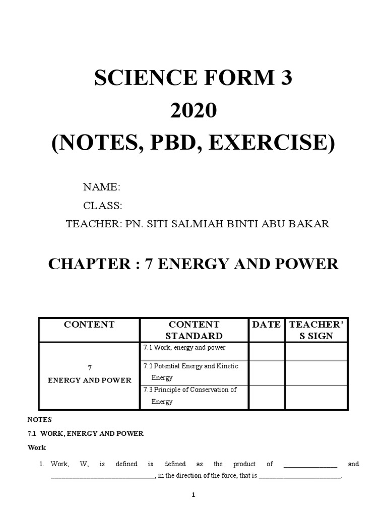 Module Chapter 7 (Mia) | PDF