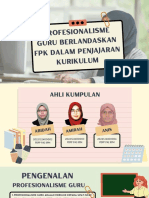 Profesionalisme Guru Berlandaskan FPK Dalam Penjajaran Kurikulum