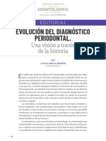Evolución Del Diagnóstico Periodontal ULA