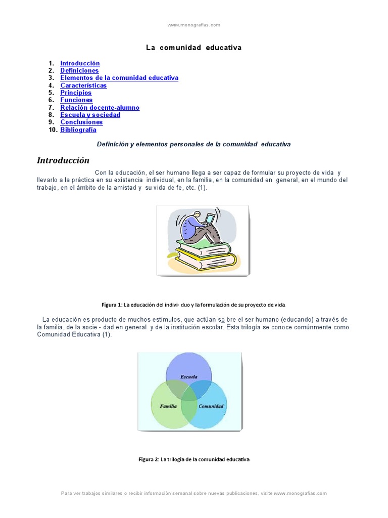 Comunidad Educativa | PDF | Maestros | Familia