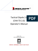 CHA TD (Tactical Dipole) 2.0 Manual