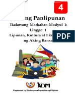 Ap4 - q2 - Mod1 - Lipunan at Kultura - v2