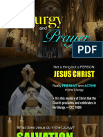 Jesus Christ's Role in the Liturgy