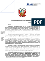 Autorización construcción captación agua recarga hídrica distrito Turpo