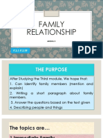 Family Relationship - Sunday
