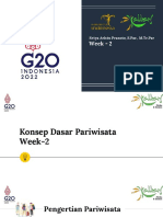 Week - 2 - Konsep Dasar Pariwisata