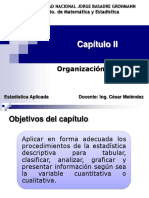 Capitulo 02. Organizacion de Datos