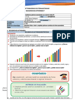 Actividad de Matemática 25 - 11 - 22 Series Numéricas