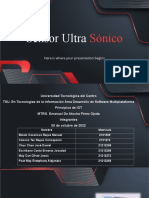 Sensor Ultra Sónico