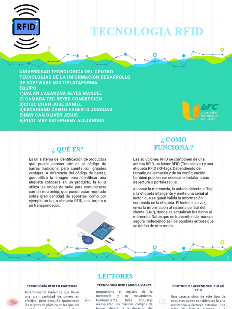 RFID | PDF | Identificación de frecuencia de radio | Ciencias de la ...