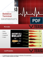 Aula de Balistica Terminal Feita Por Heinz Franzen