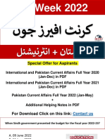 Current Affairs June 2nd Week 2022 in PDF