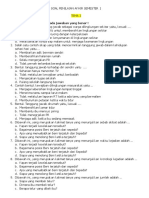 Soal Pas Kls 5 Tema 2 - Kamimadrasah