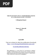 The Evolution of U.S. Turkish Relations in a Transatlantic Context